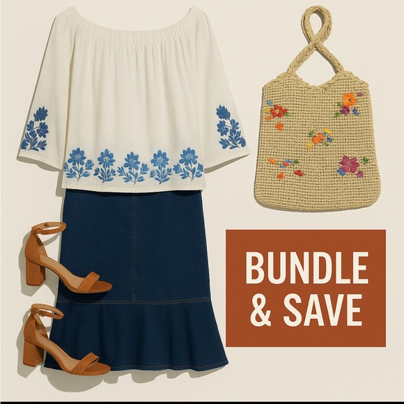 Cappelli Straw Embroidered
Tote Bag - Picture 6 of 7